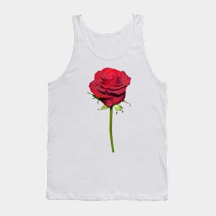 Red Rose Tank Top